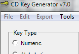 CD Key Generator 7.0 poster