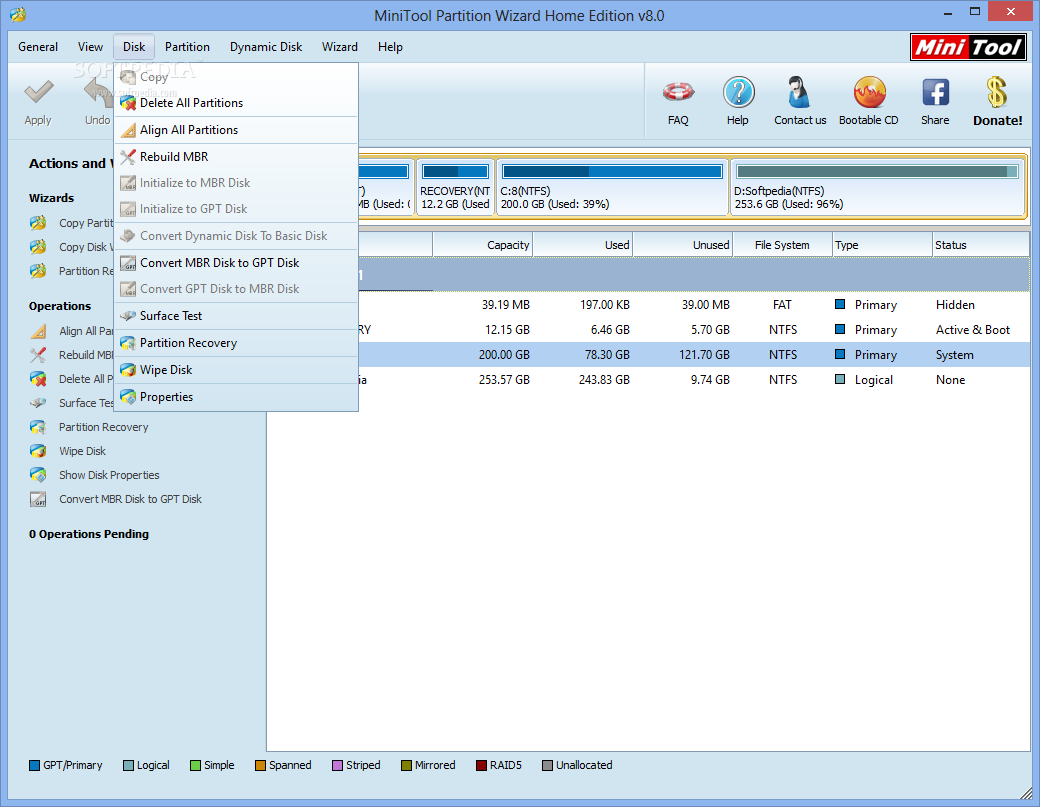 minitool partition wizard home edition 8.1 1 portable