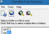 Portable ClamWin Free Antivirus 0.98.4.1 poster