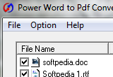 Power Word to Pdf Converter 5.8 poster