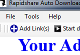Rapidshare Auto Downloader 4.1 poster