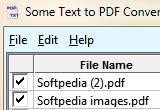 Some Text to PDF Converter 2.0 poster