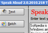 Speak Aloud 2.0.2010.218 poster
