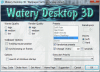 Watery Desktop 3D Screensaver 3.999 image 0