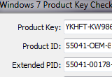 Windows 7 Product Key Checker 1.0.1 poster