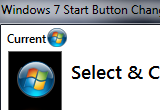 Windows 7 Start Button Changer 2.6 poster