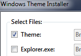 Windows Theme Installer 1.1 poster